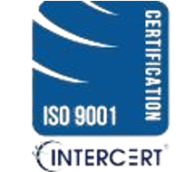 ISO 9001 certification badge